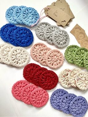 Face Cotton scrubbies